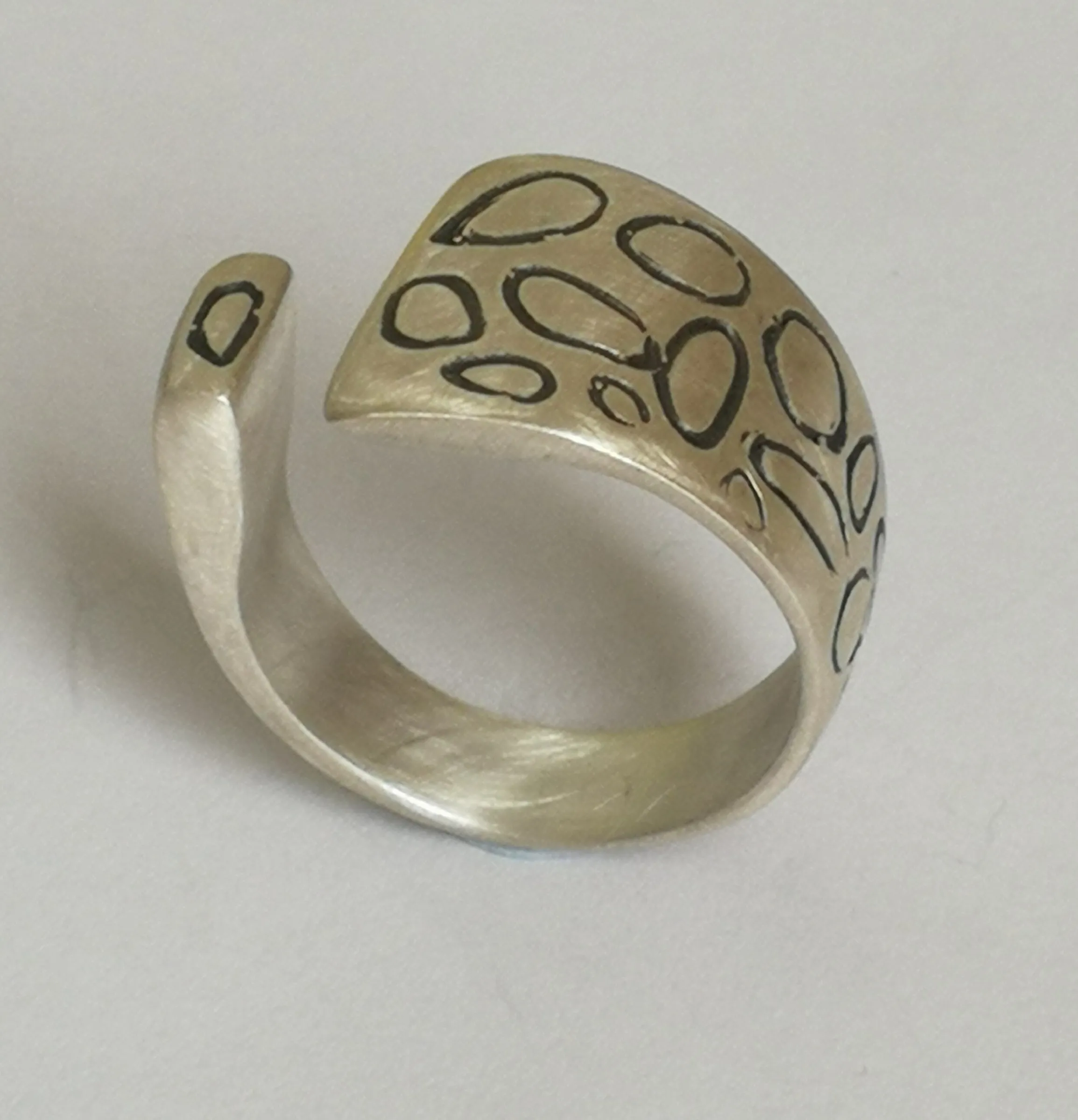 Anillo de plata