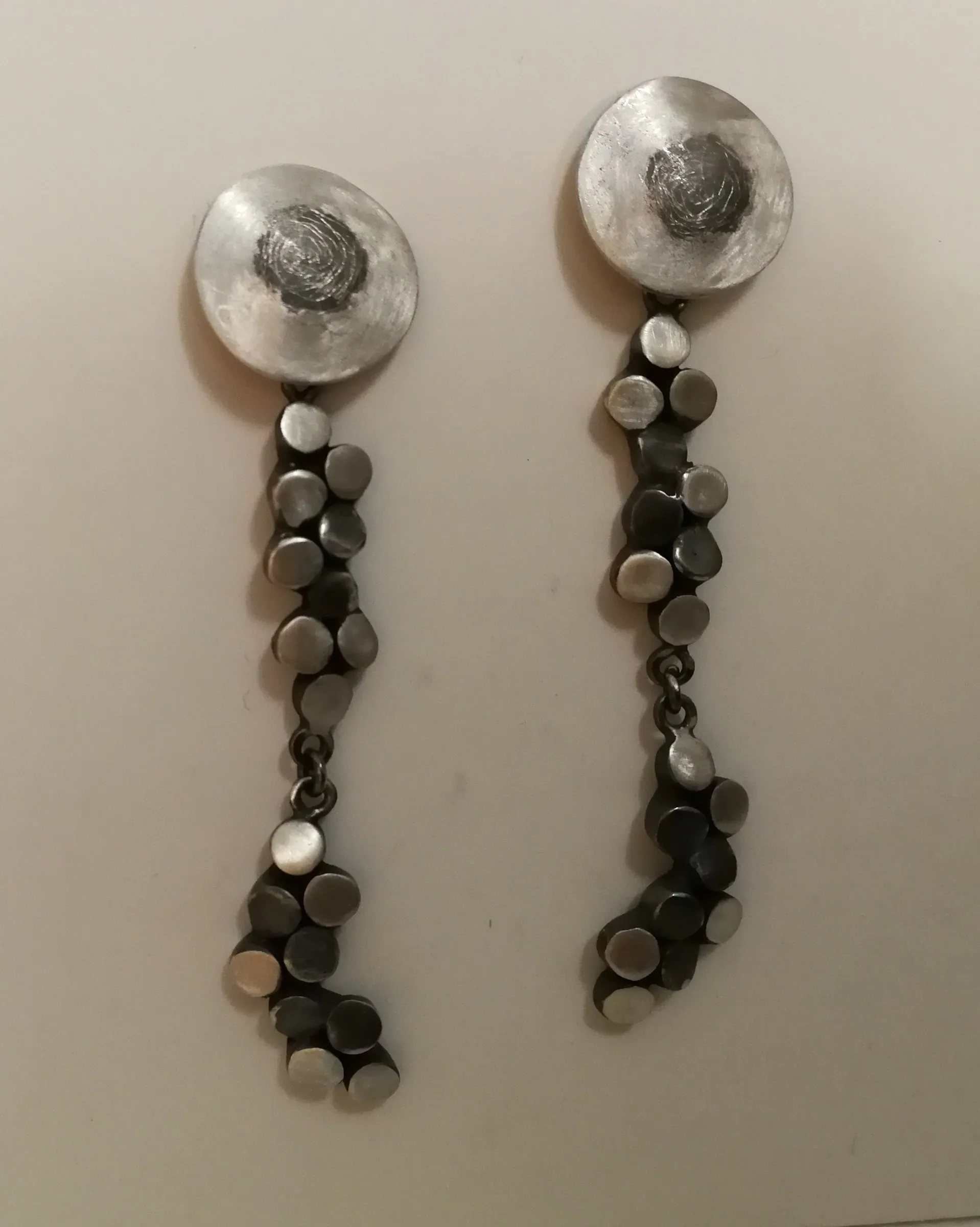 Pendiente en plata